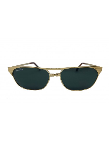 Gafas Vintage New Elite Double Rectangular Gold | New Elite Shop ®